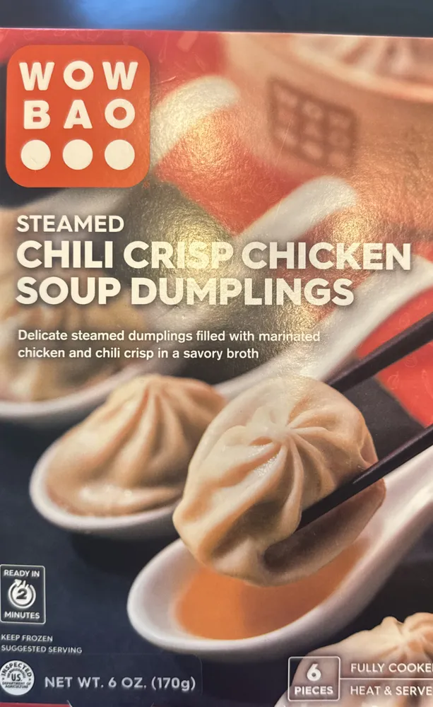 Steamed chili crisps chicken soup dumpling