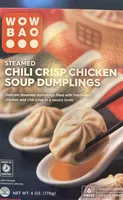 Steamed chili crisps chicken soup dumpling