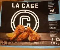 Ailes de poulet poivre et sel marin