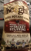 Keogh's roast turkey and secret stuffing potato crisps