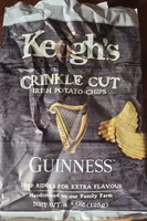Guinness Crinkle Cut Potato Chips