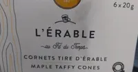 Cornet tiré d'érable