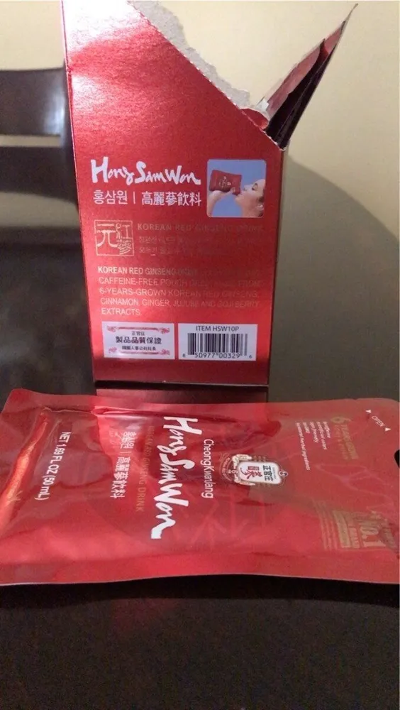 Korean Red Ginseng Drink