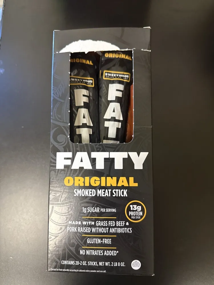 Sweetwood smokehouse fatty meat stick