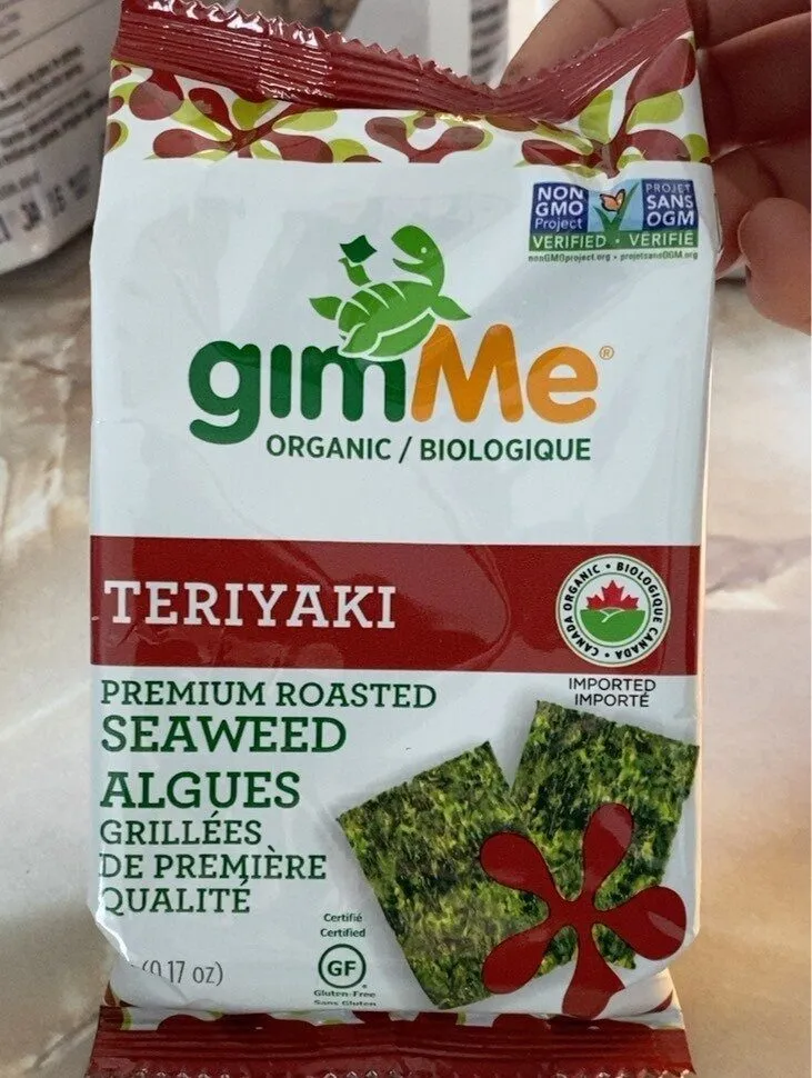 Organic Premium Roasted Seaweed - Teriyaki
