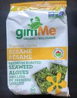 Organic Premium Roasted Seaweed - Toasted Sesame