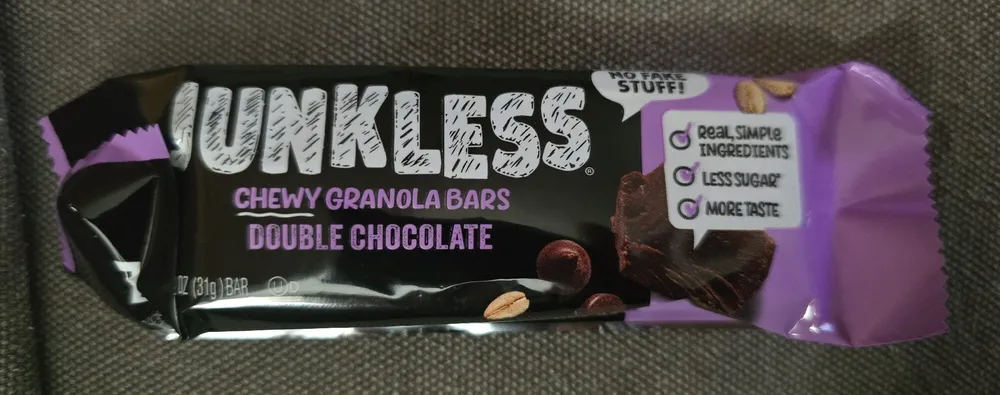 Chewy Granola Bars Double Chocolate