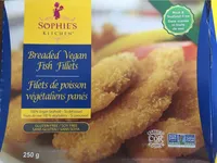 Filets de poisson végétalien panés