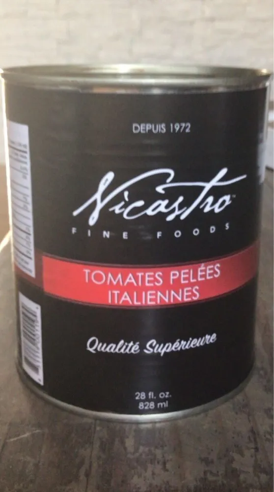 Tomates pelées italiennes