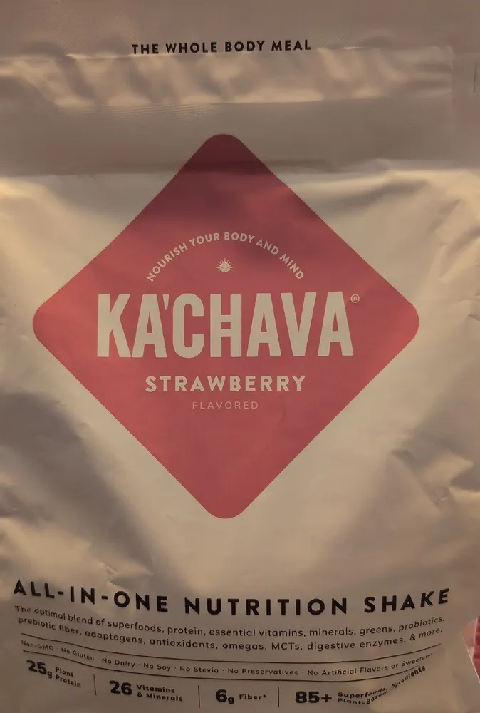 KA'CHAVA STRAWBERRY FLAVORED ALL-IN-ONE NUTRITION SHAKE
