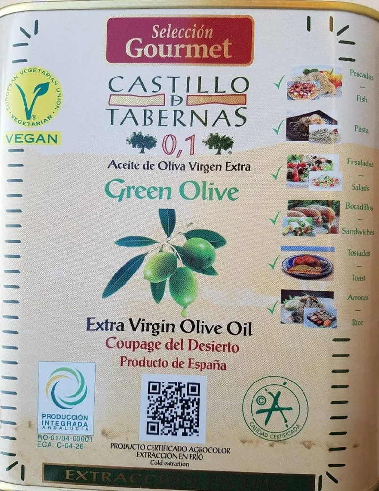 Huile d'olive vierge extra