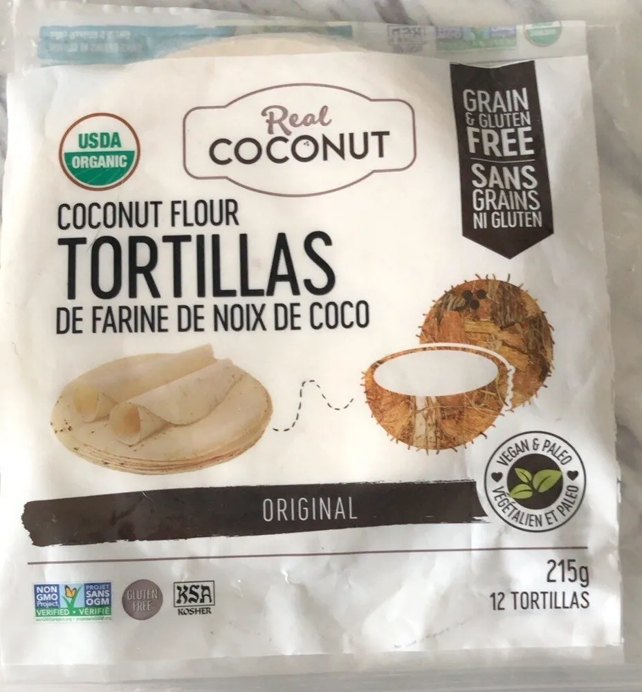 Tortillas de noix de coco