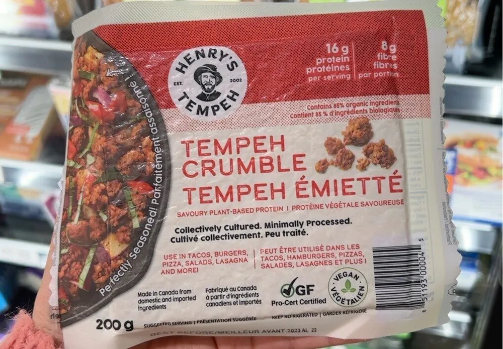 Tempeh crumble