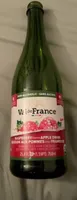 Raspberry flavored non-alcoholic apple drink