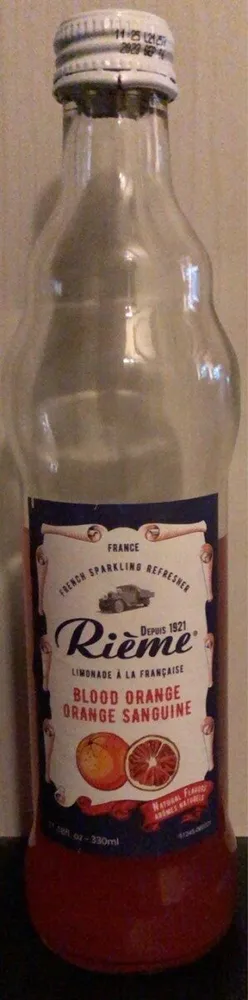 Limonade a l’orange sanguine