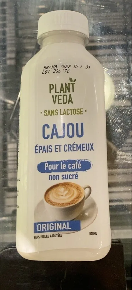 Cashew Creamer Thick and Creamy for Coffee Unsweetened