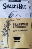 Gruau nature a cuisson rapide