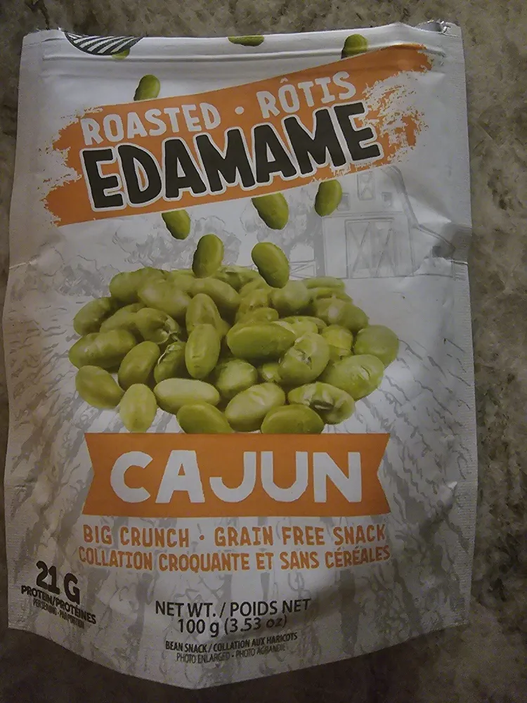 Roasted Edamame Cajun