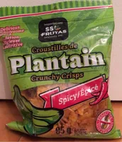 Croustille de plaintain épicé