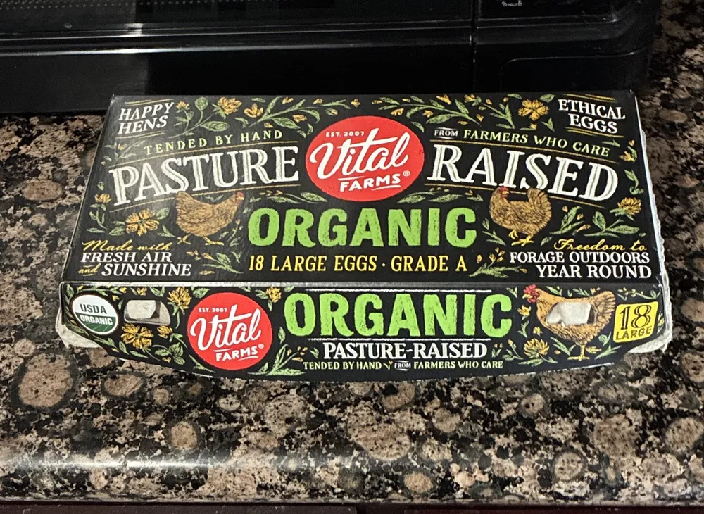 Organic Pasture Raised Eggs