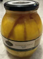 Mango en tiras en su jugo