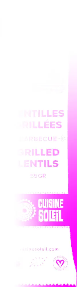 Lentilles grillées BIO PRET A MANGER BARBECUE