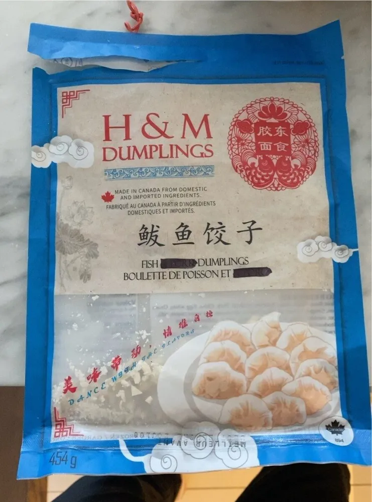 Fish dumplings