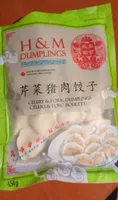 Céleri and pork dumplings