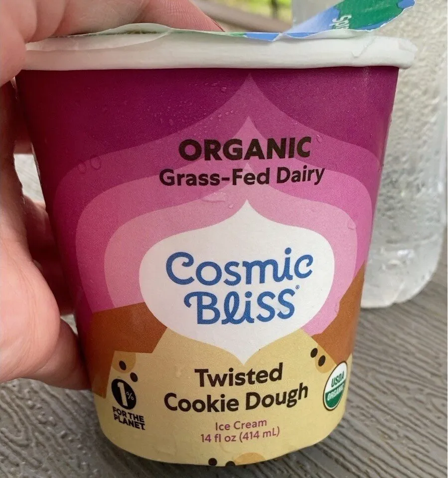 Twisted cookie dought