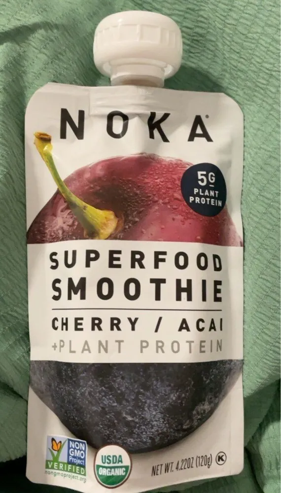 superfood smoothie cherry acai