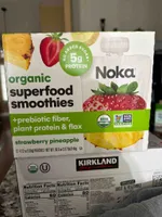 Organic Superfood Smoothies Strawberry Pineapple