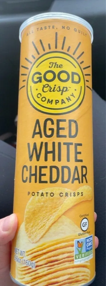 WHITE CHEDDAR POTATO CRISPS