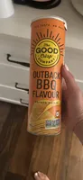Out back BBQ flavour potato crisps