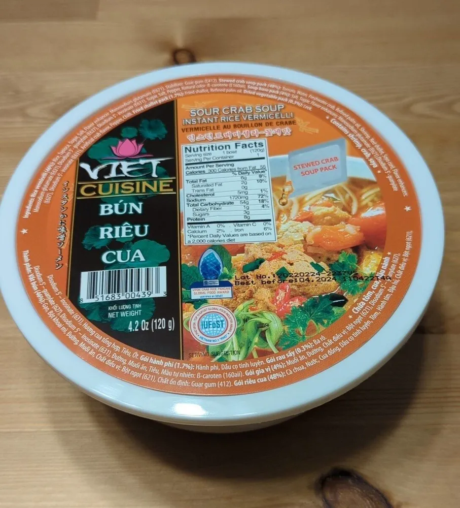 Sour Crab soup