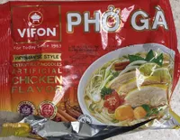 Vietnamese style rice noodle chicken flavor pho Ga