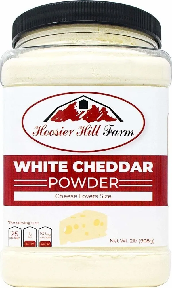 White cheddar cheese powder