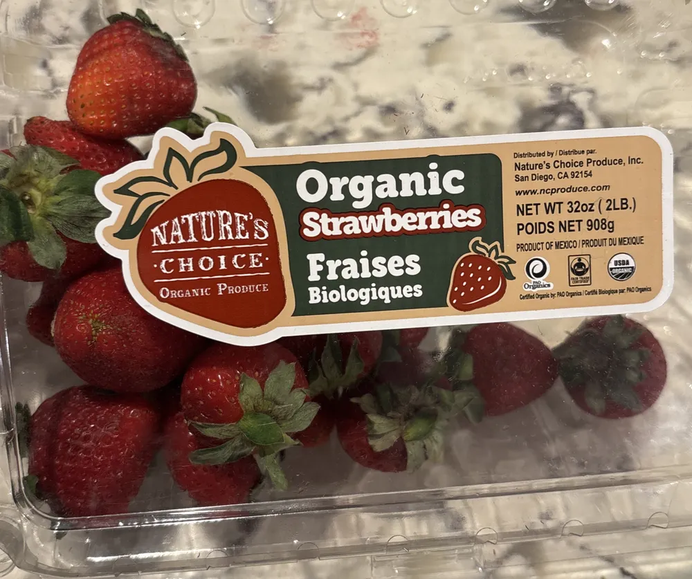 Organic Strawberries