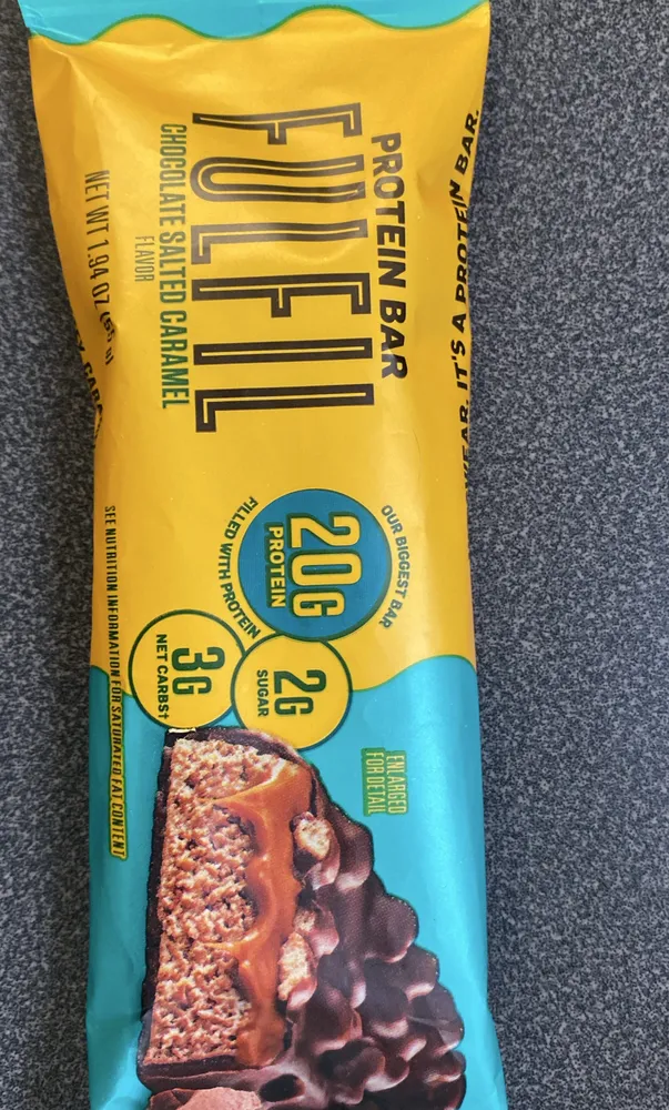 Chocolate Salted Caramel Protein Bar