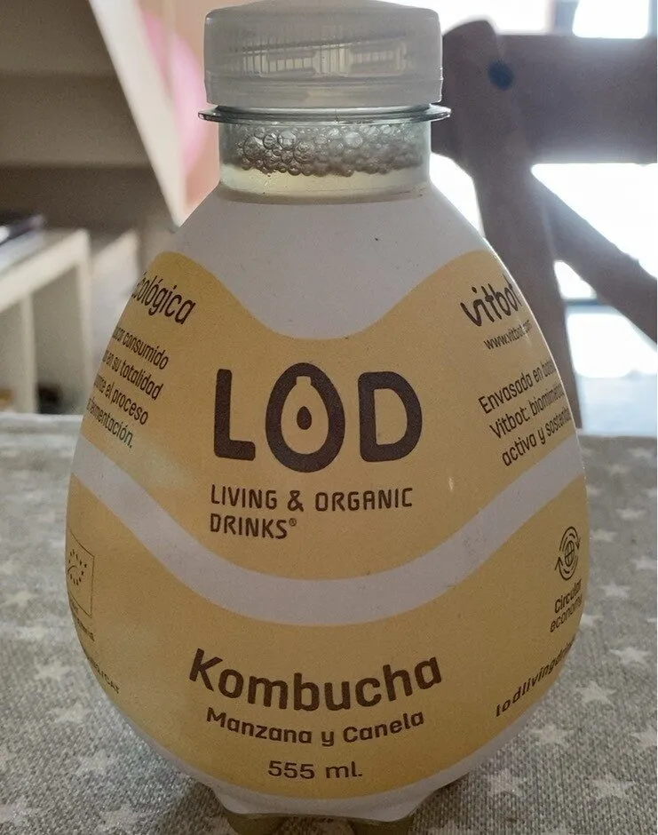 Kombucha manzana y canela