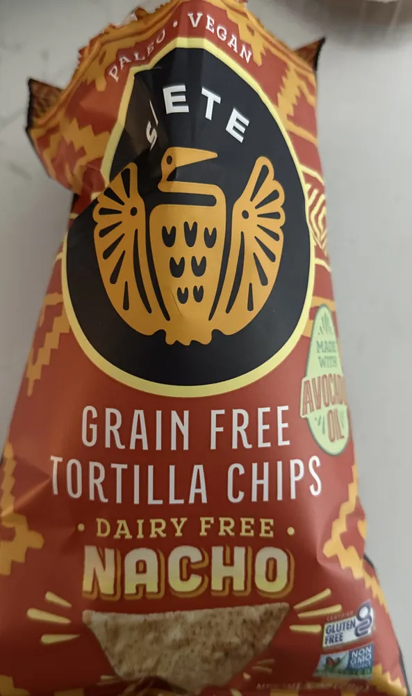 Grain Free Tortilla Chips Nacho