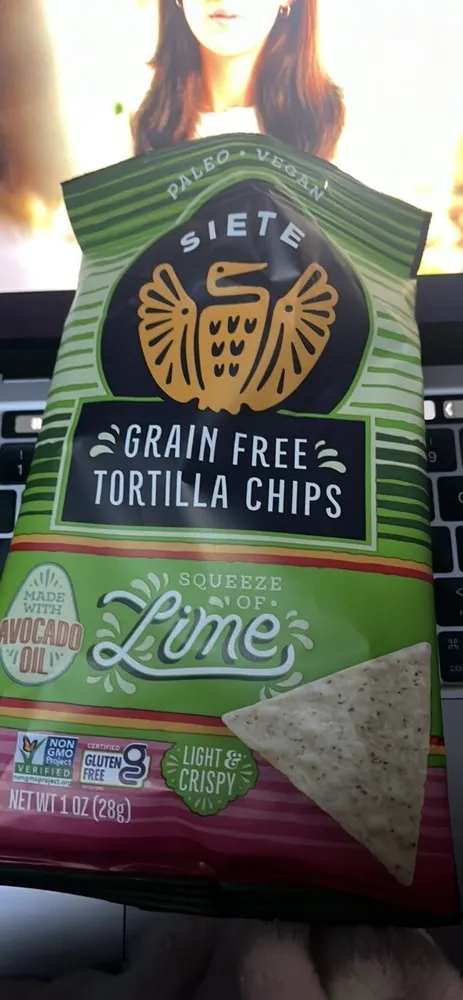 Grain Free Tortilla Chips Squeeze of Lime