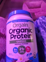 Organic Protein + Greens Protein Powder