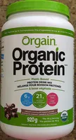 Organic Protein Plant-Based Protein Drink Mix Creamy Chocolate Fudge Flavour