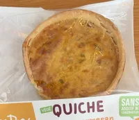 Quiche poireau parmesan
