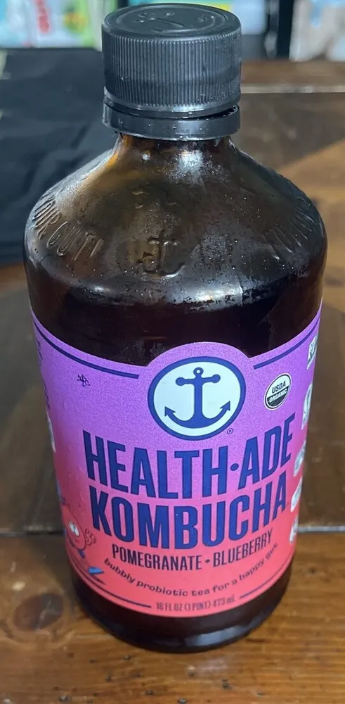 Organic Pomegranate Blueberry Kombucha