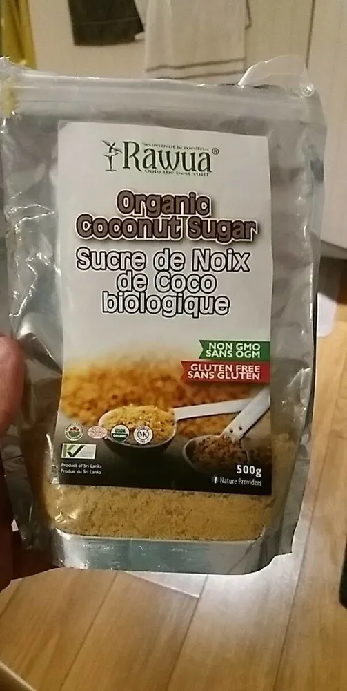 Sucre de noix de coco biologique