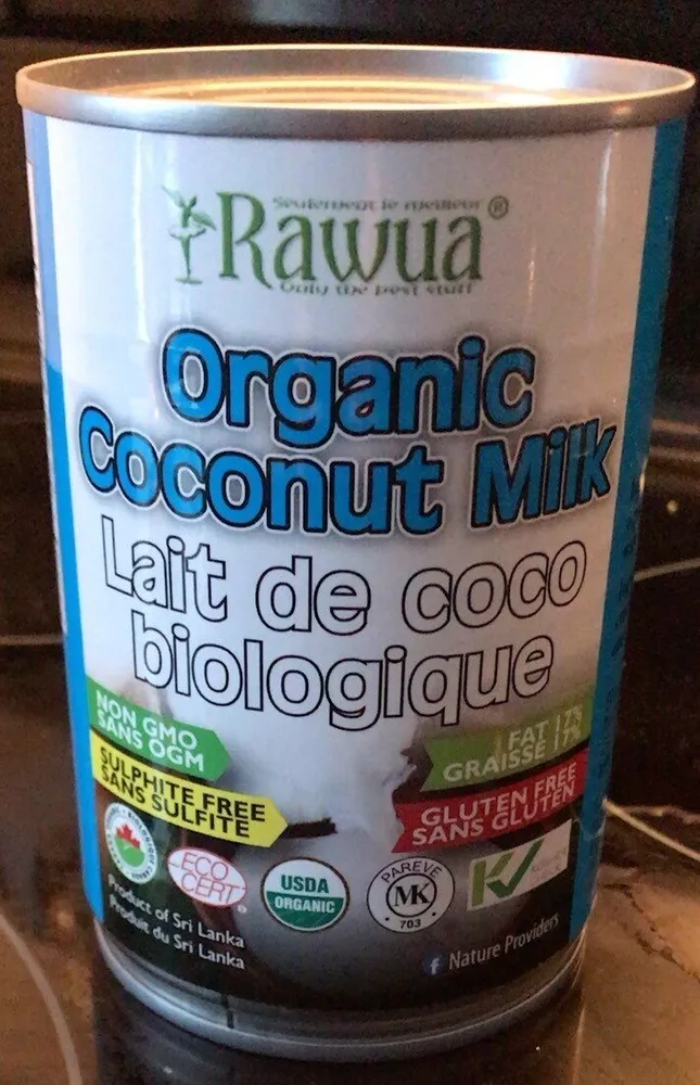 Lait de coco organique