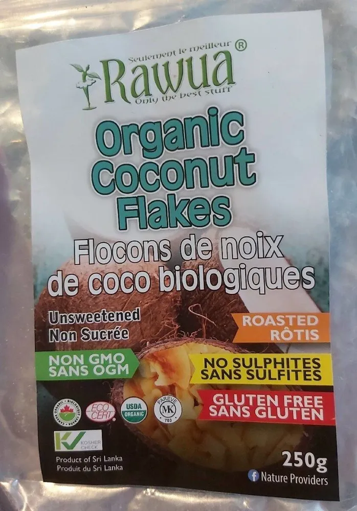 Flocons de noix de coco biologique