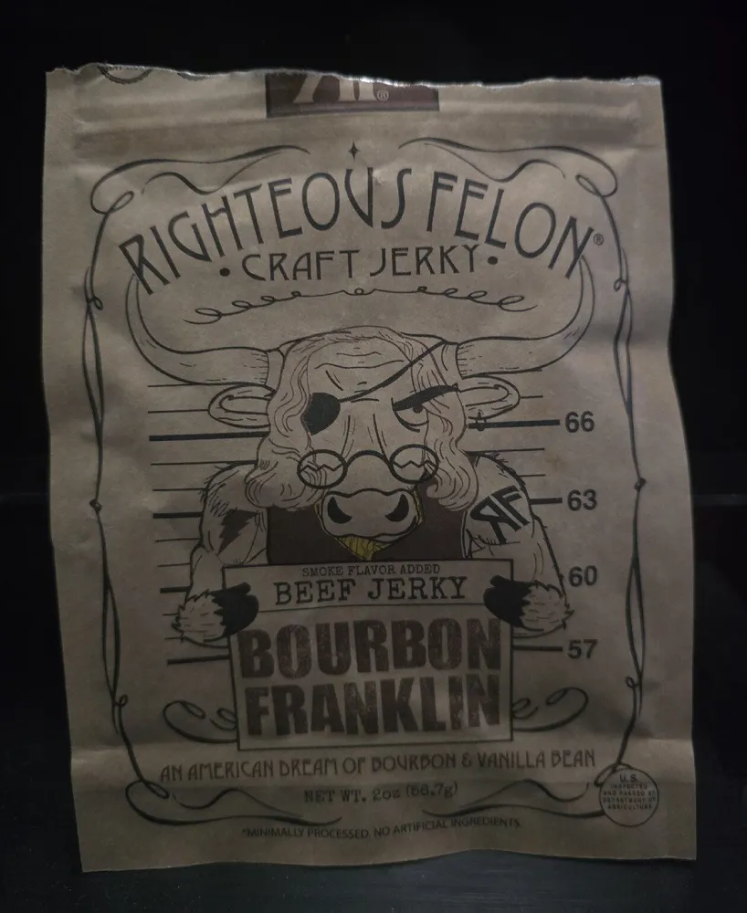 Beef Jerky Bourbon Franklin