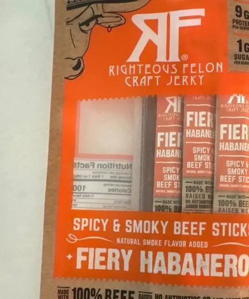 Righteous felon craft jerky